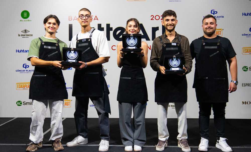 100 barista Latte Art şampiyonluğu için yarıştı