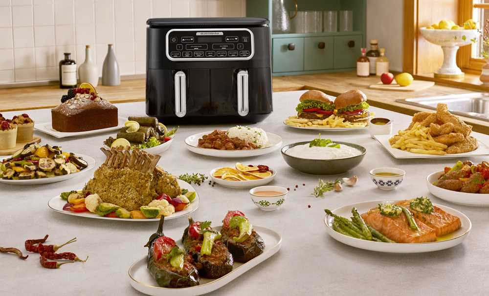 Karaca Air Pro Cook Duo AirFryer ile üst düzey bir airfryer deneyimi sunuyor
