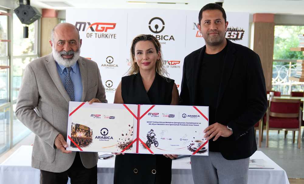 MXGP Türkiye’ye Arabica Coffee Desteği