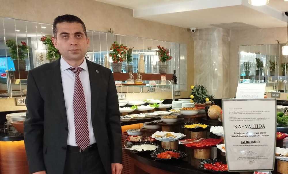REAL KONAK KOTEL; GIDA İSRAFI’NA DİKKAT ÇEKTİ
