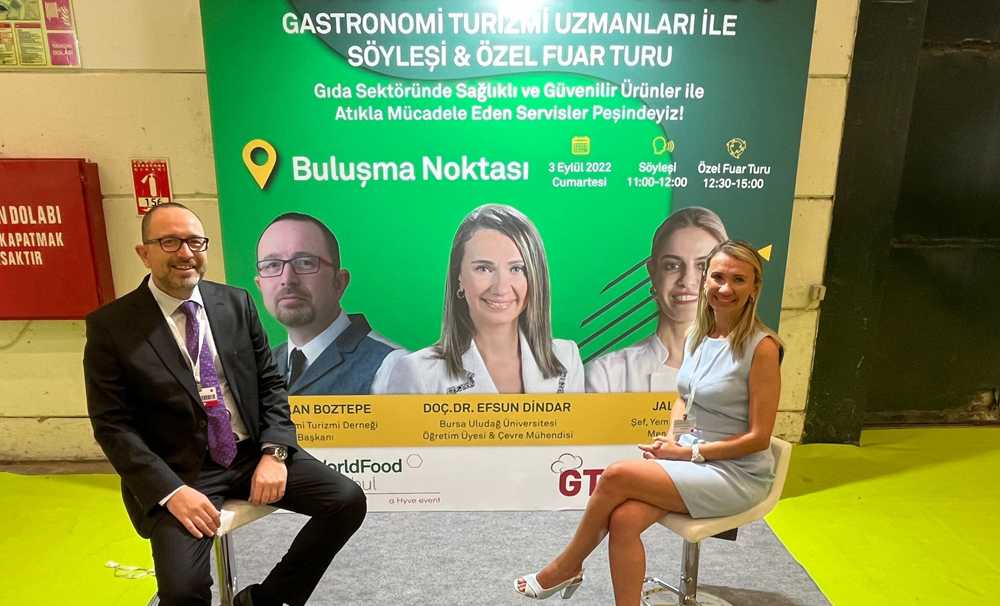 WORLDFOOD İSTANBUL’A; GASTRONOMİ TURİZMİ DERNEĞİ GERÇEKLEŞTİRDİĞİ PANELLE DAMGASINI VURDU