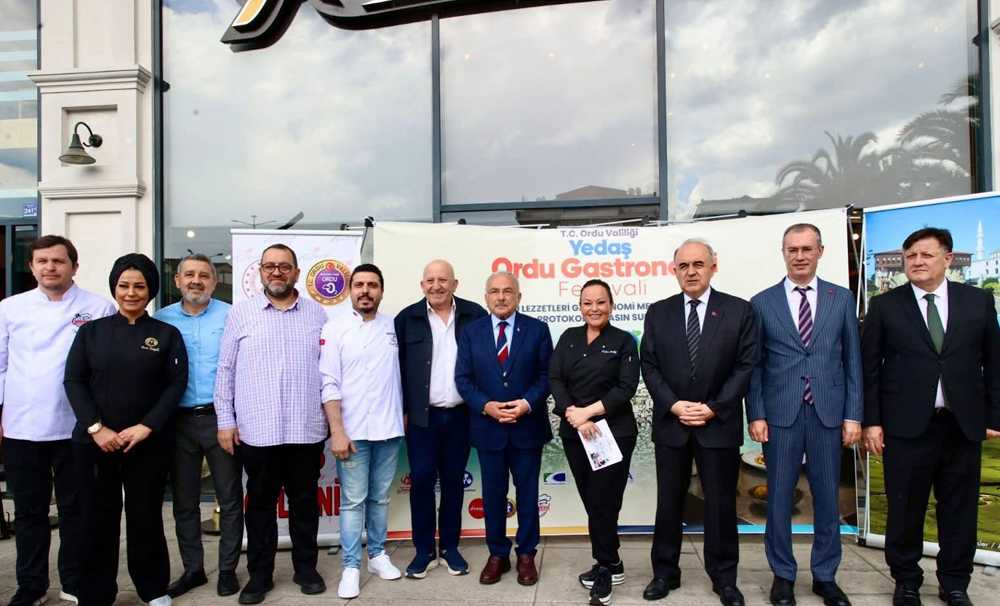 Yedaş Gastro Ordu Festivali Lezzetlerle Tanıtıldı