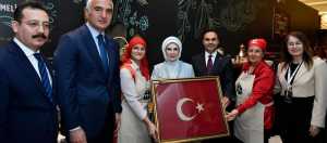 Emine Erdoğan, "Bir Sofrada Miras" programına katıldı