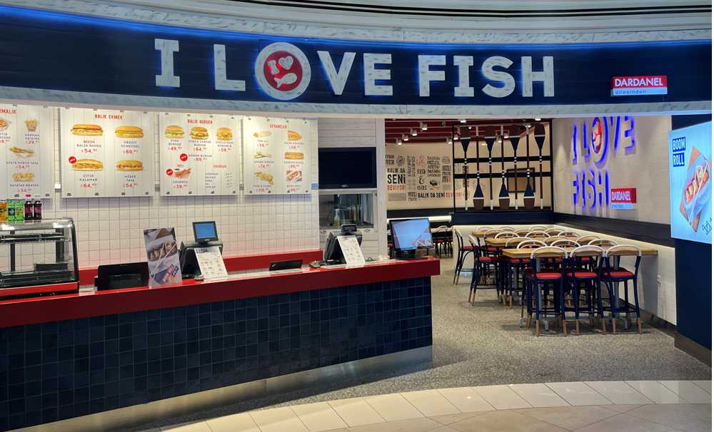 Dardanel, I Love Fish restoran zincirini Akasya ile büyütüyor