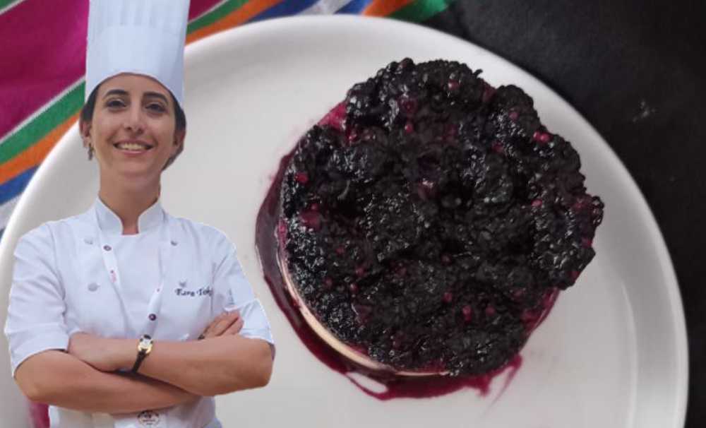 Chef Esra Tokat’tan Karadut Tatlısı